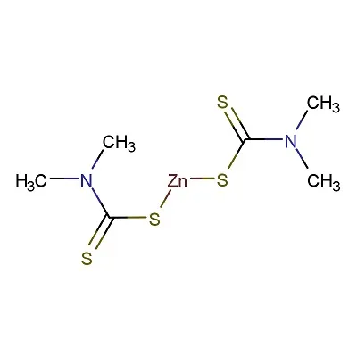 1TON 137-30-4 Tuzet C6H12N2S4Zn1
